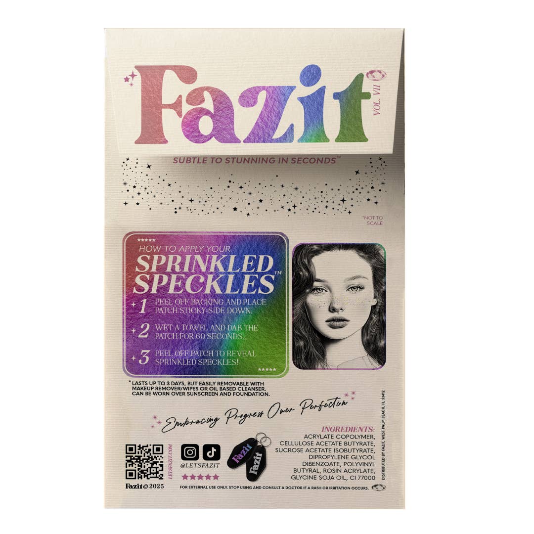 Fazit - Sprinkled Speckles Glitter Freckles