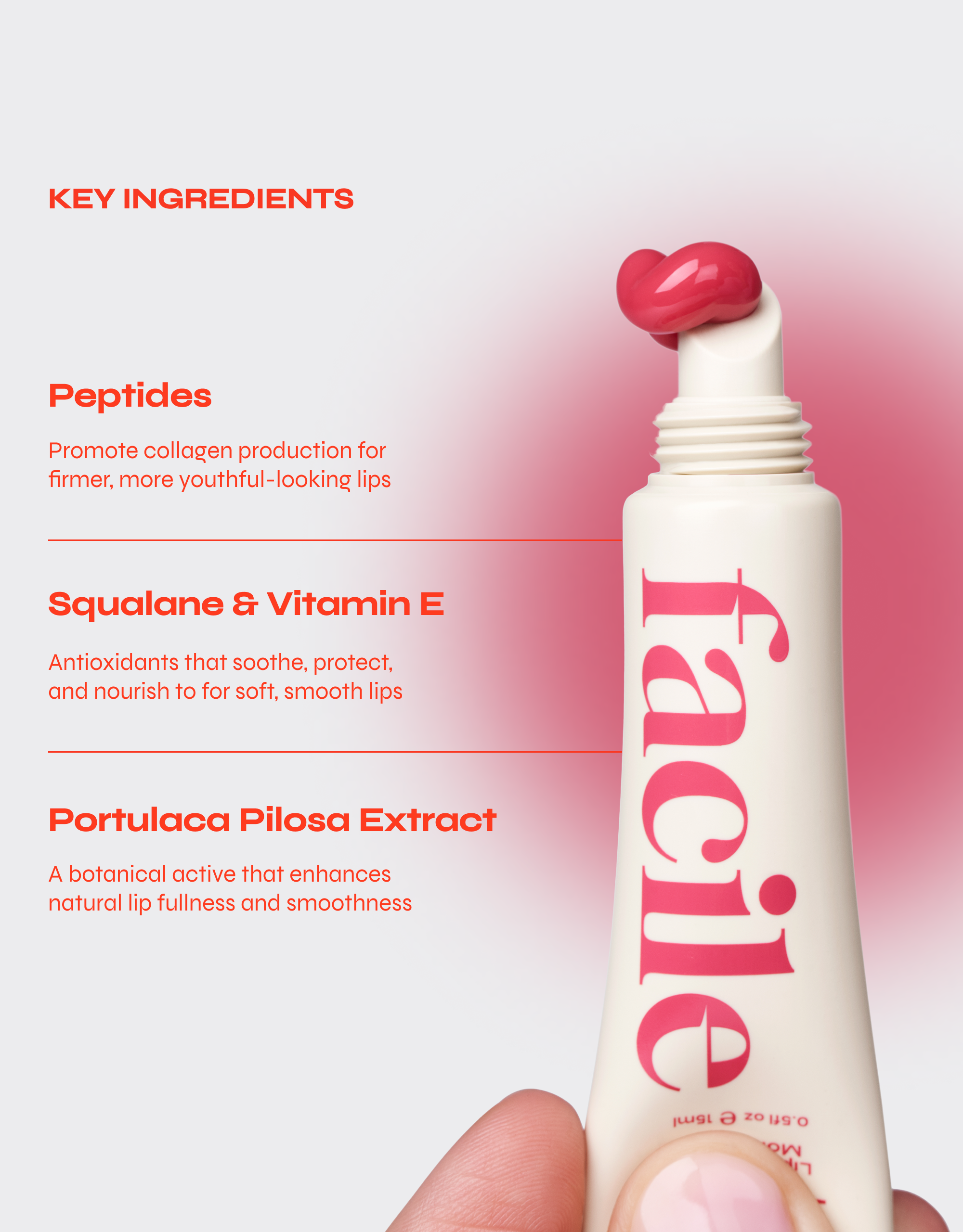 Facile - Lip Jelly Tint - Rose
