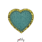 Heart Chenille Iron-On Patch
