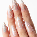 Never Have I Ever - Chrome Hearts - Press-on Nails