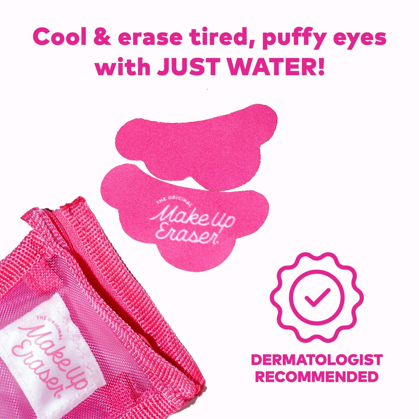 The Original MakeUp Eraser - Cooling Clouds Reusable Under eye Patches | Award Winning