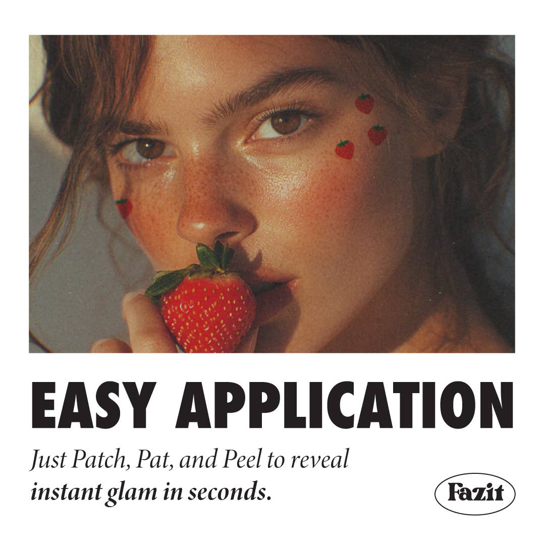 Fazit - Strawberry Speckles Makeup Patches