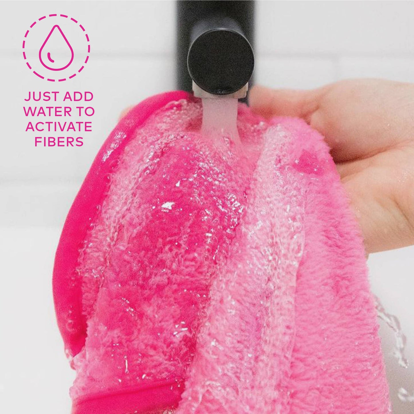 The Original MakeUp Eraser - Original Pink MakeUp Eraser PRO