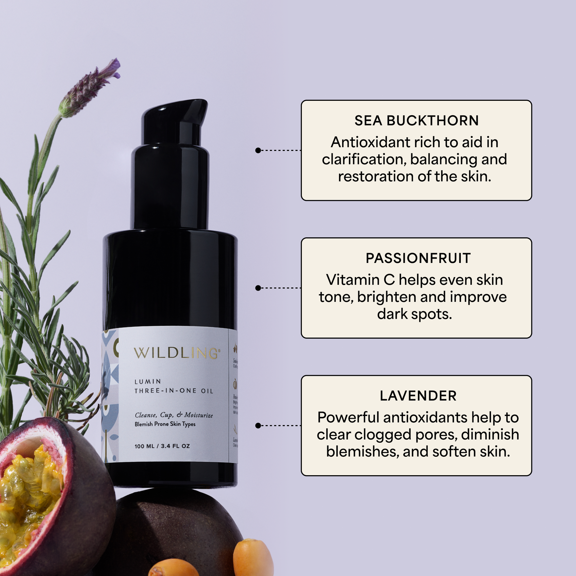 Wildling - Lumin Brightening Oil & Cloud Cloth