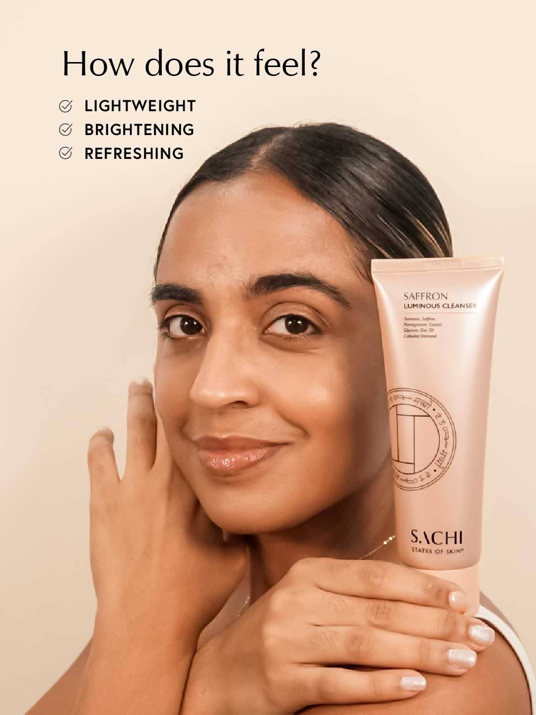 Sachi Skin - Saffron Luminous Cleanser