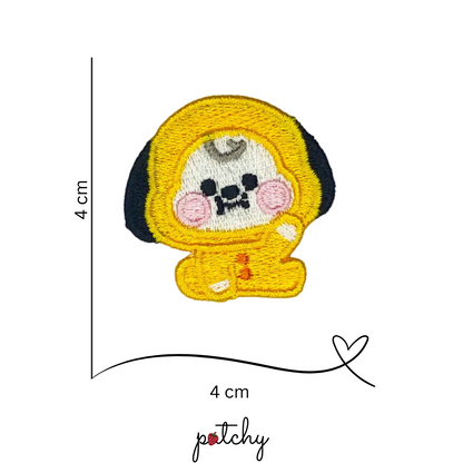 BT21 Cute Embroidered Iron-On Patch