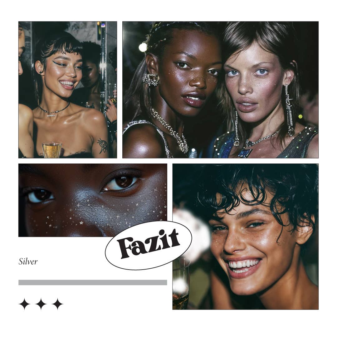 Fazit - Silver Glitter Freckles Makeup Patches