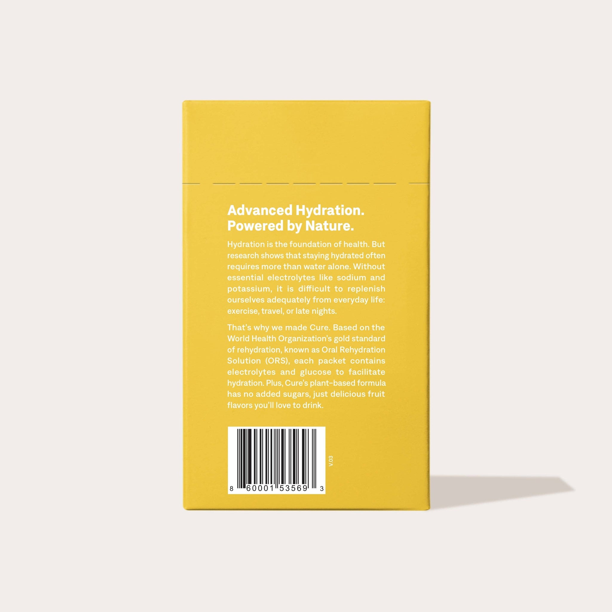 Cure Hydration - Hydrating Electrolyte Drink Mix - Lemonade
