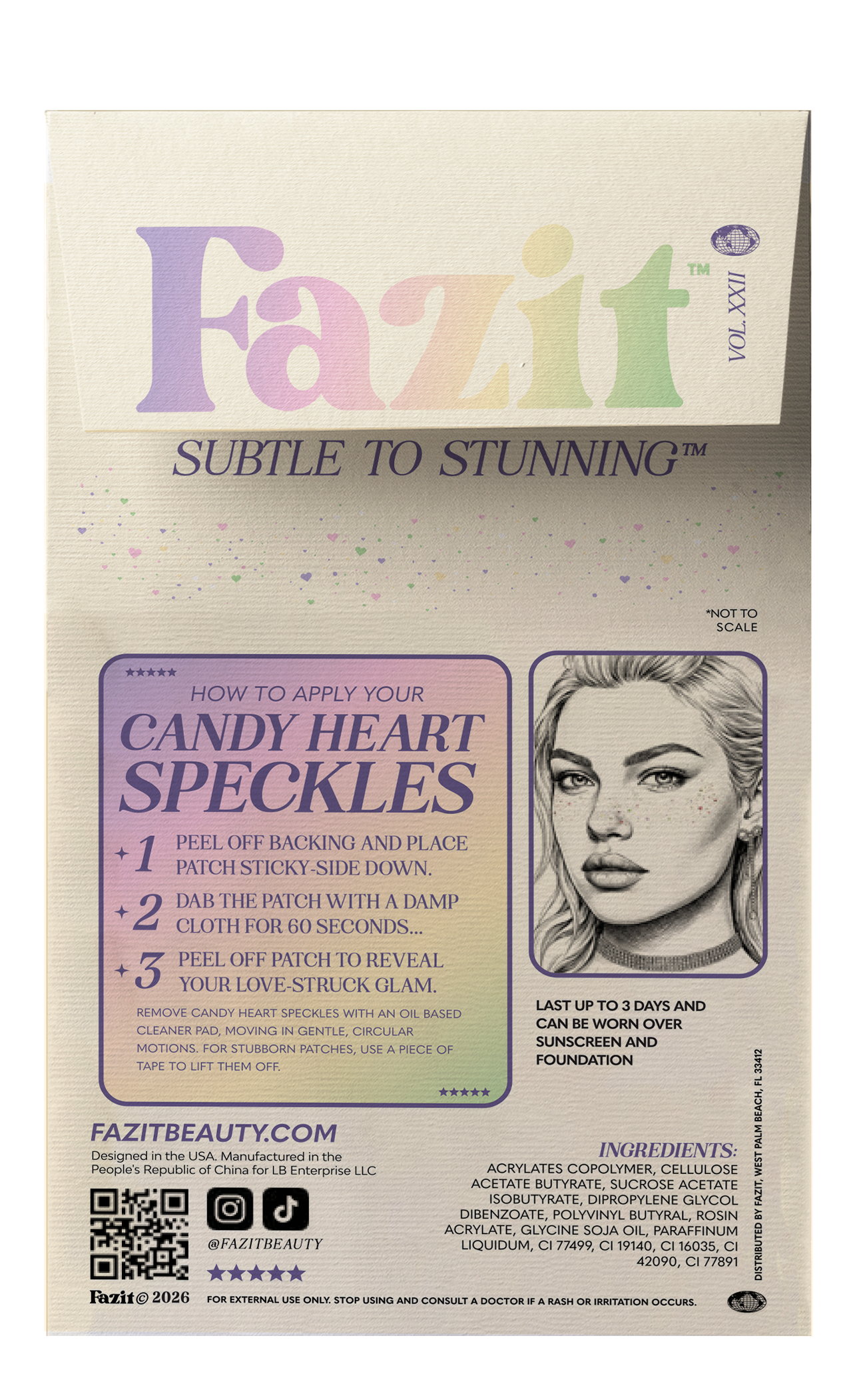 Fazit - Candy Heart Speckles