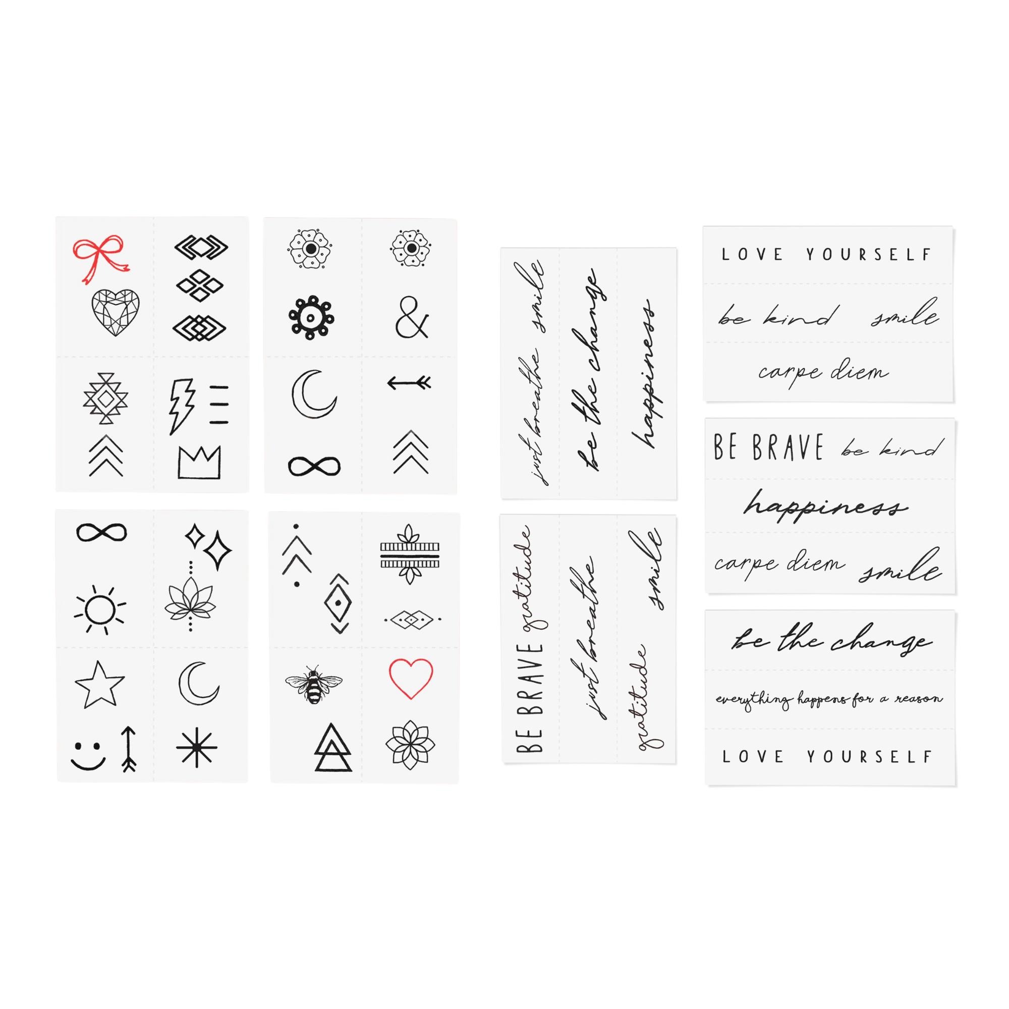 INKED by Dani - Deluxe Temporary Tattoo Gift Set