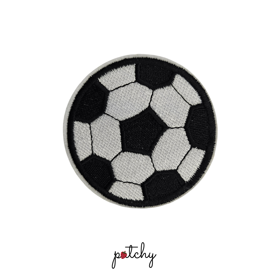 Soccer Embroidered Iron-On Patch