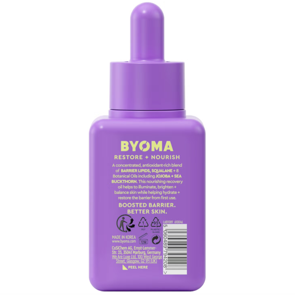 BYOMA Hydrating Recovery Oil 30ml