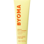 BYOMA creamy facial cleanser tube on a white background