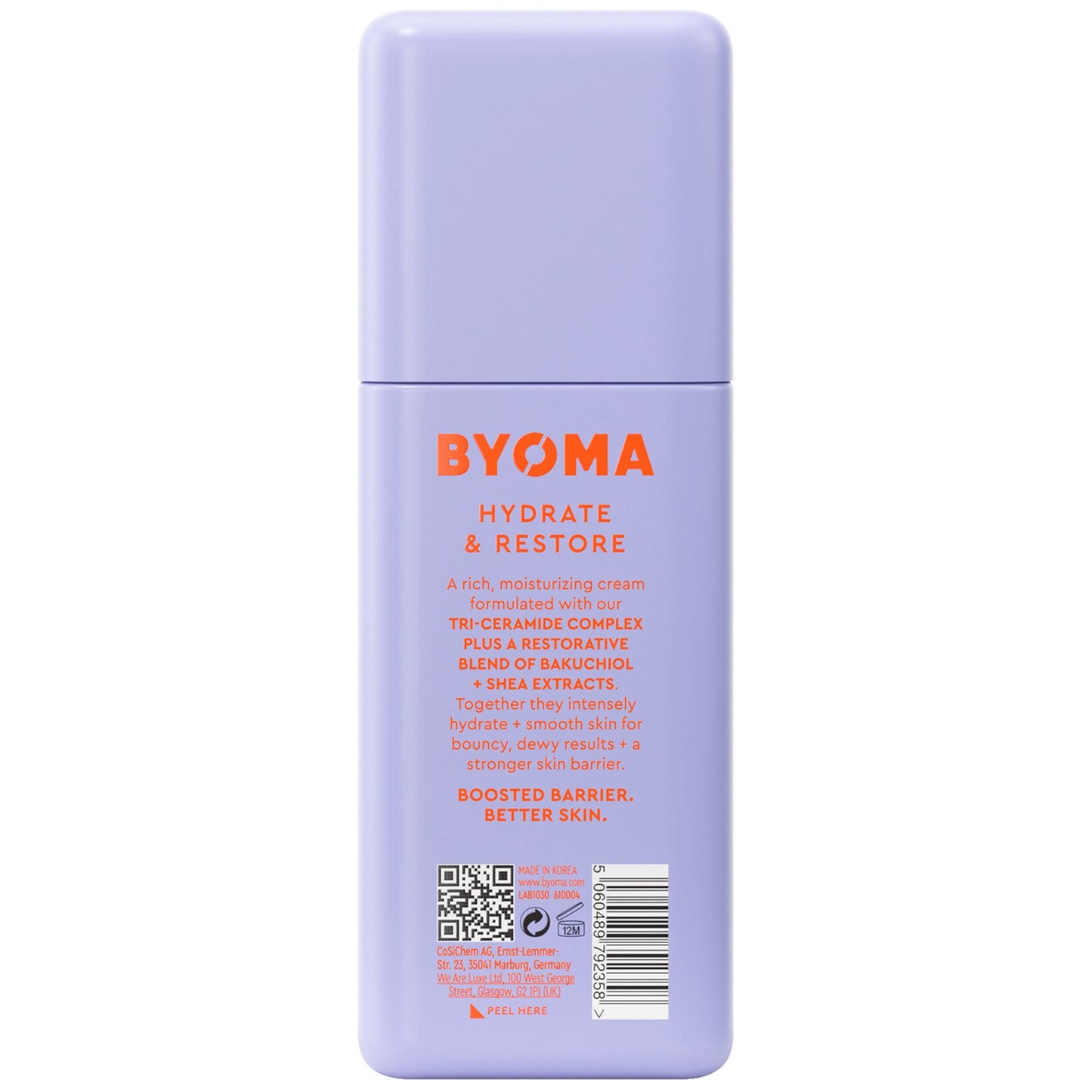 BYOMA Moisturising Rich Cream 50ml