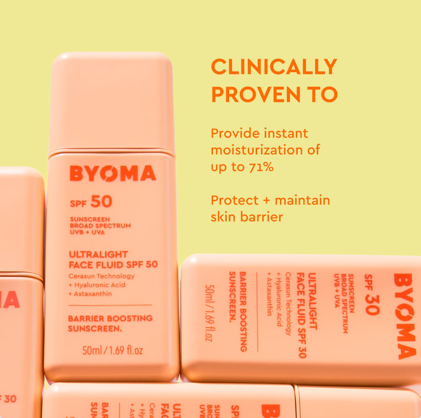 BYOMA Ultralight Face Fluid SPF 50 50ml