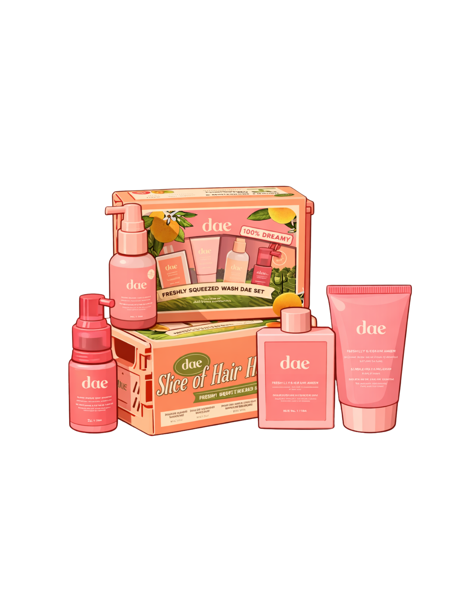 dae Freshly Squeezed Wash Set