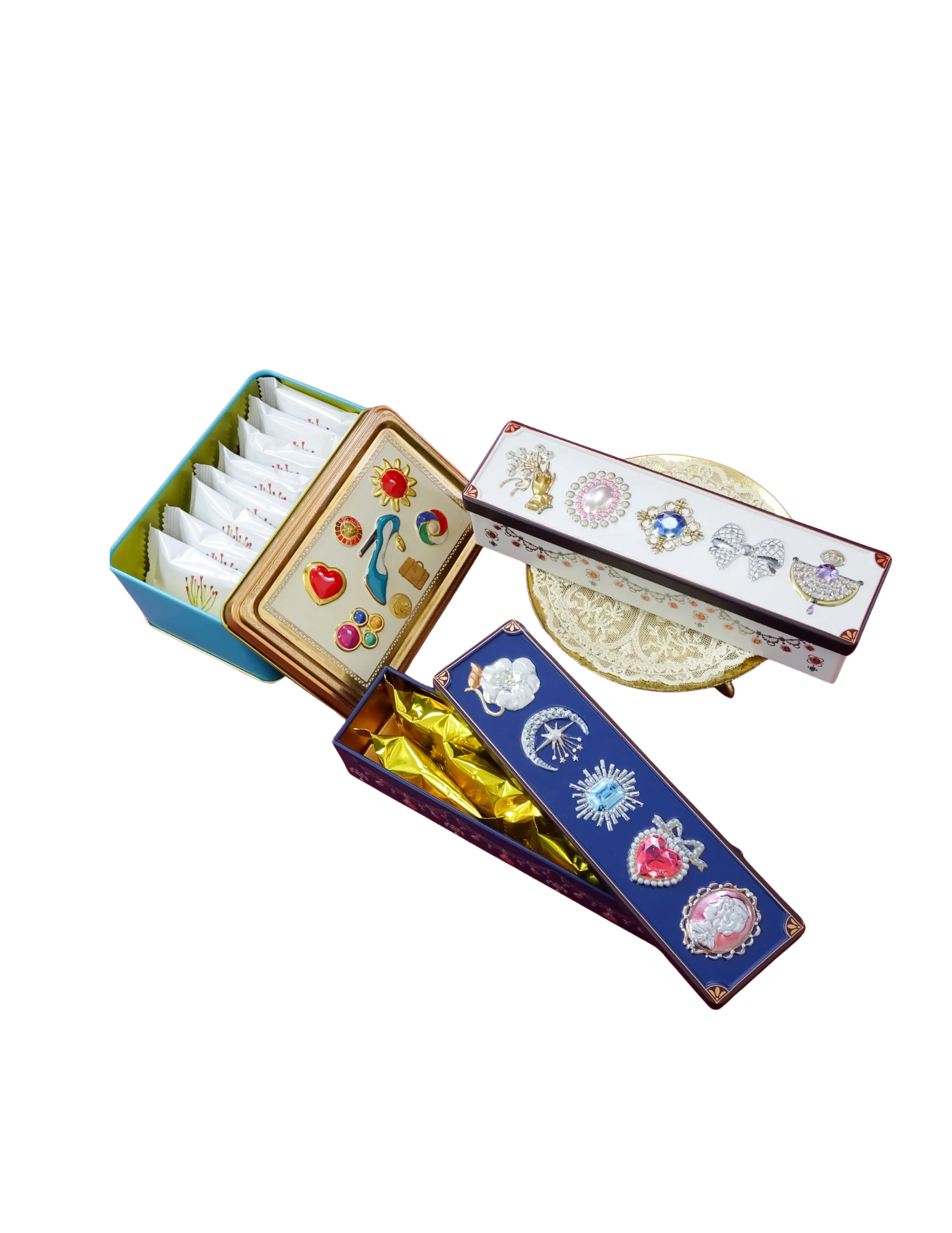 Aoyama Decarbo - Mini Jewel Biscuits set