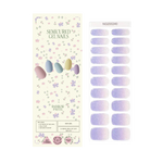 Wholesale -  Purple Glimmer Semicured Gel Nails Kit  ($13.99 x 10 Nail Kits)