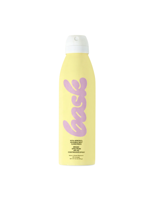 Bask Suncare - Non-Aerosol Invisible Mist Sunscreen SPF 50