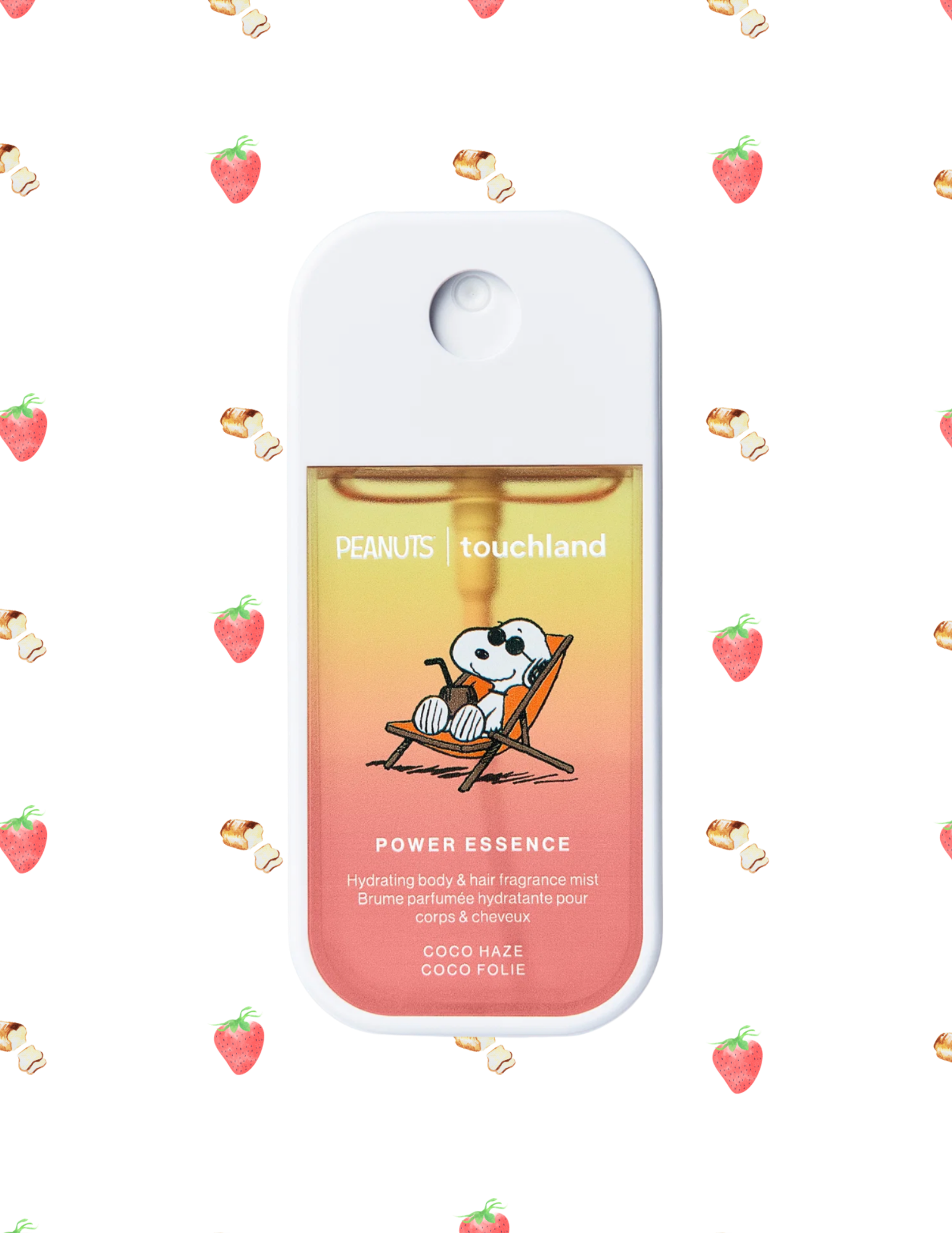 Touchland Special Edition Peanuts x Coco Haze Body Mist