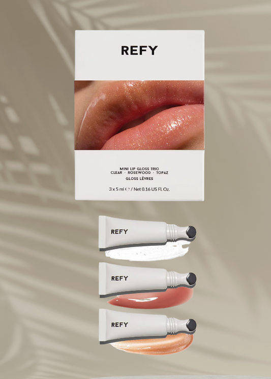 REFY Mini Lip Gloss Trio