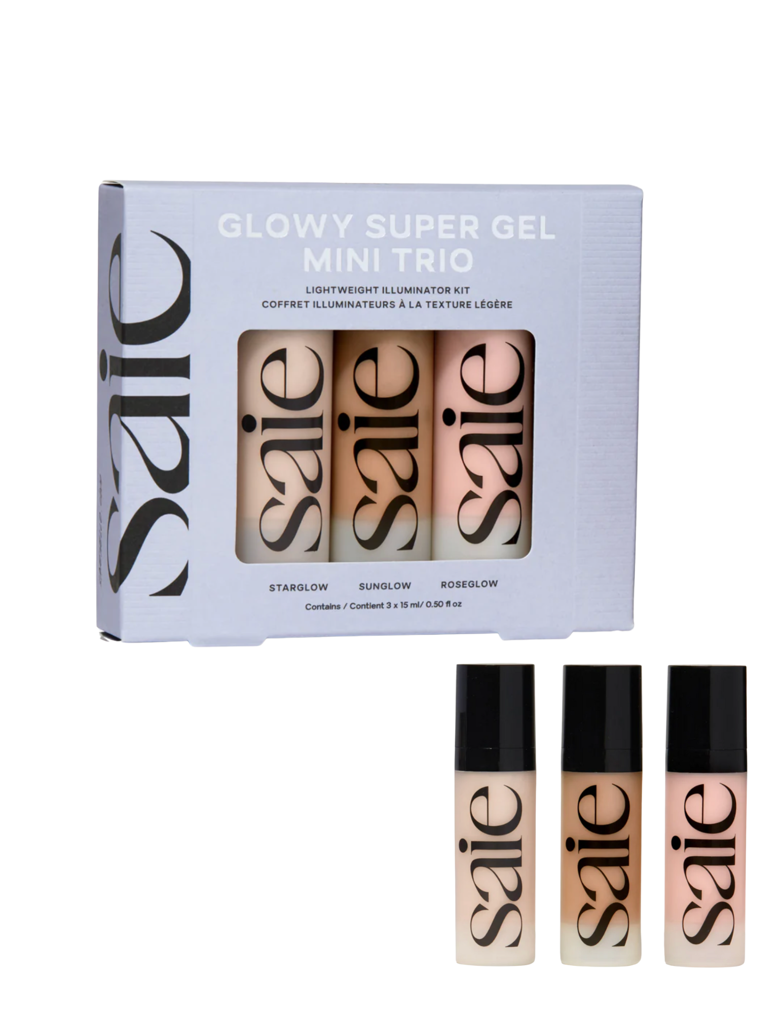 Saie - Mini Glowy Super Gel Trio