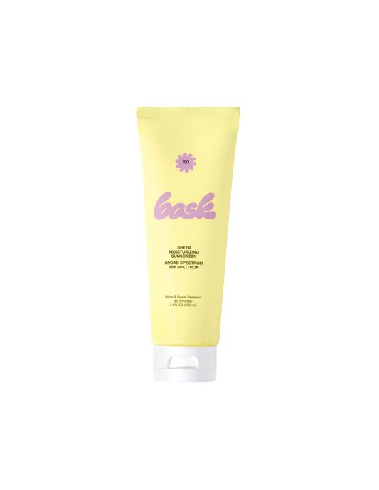 Bask Suncare - SPF 50 Sheer Moisturizing Lotion