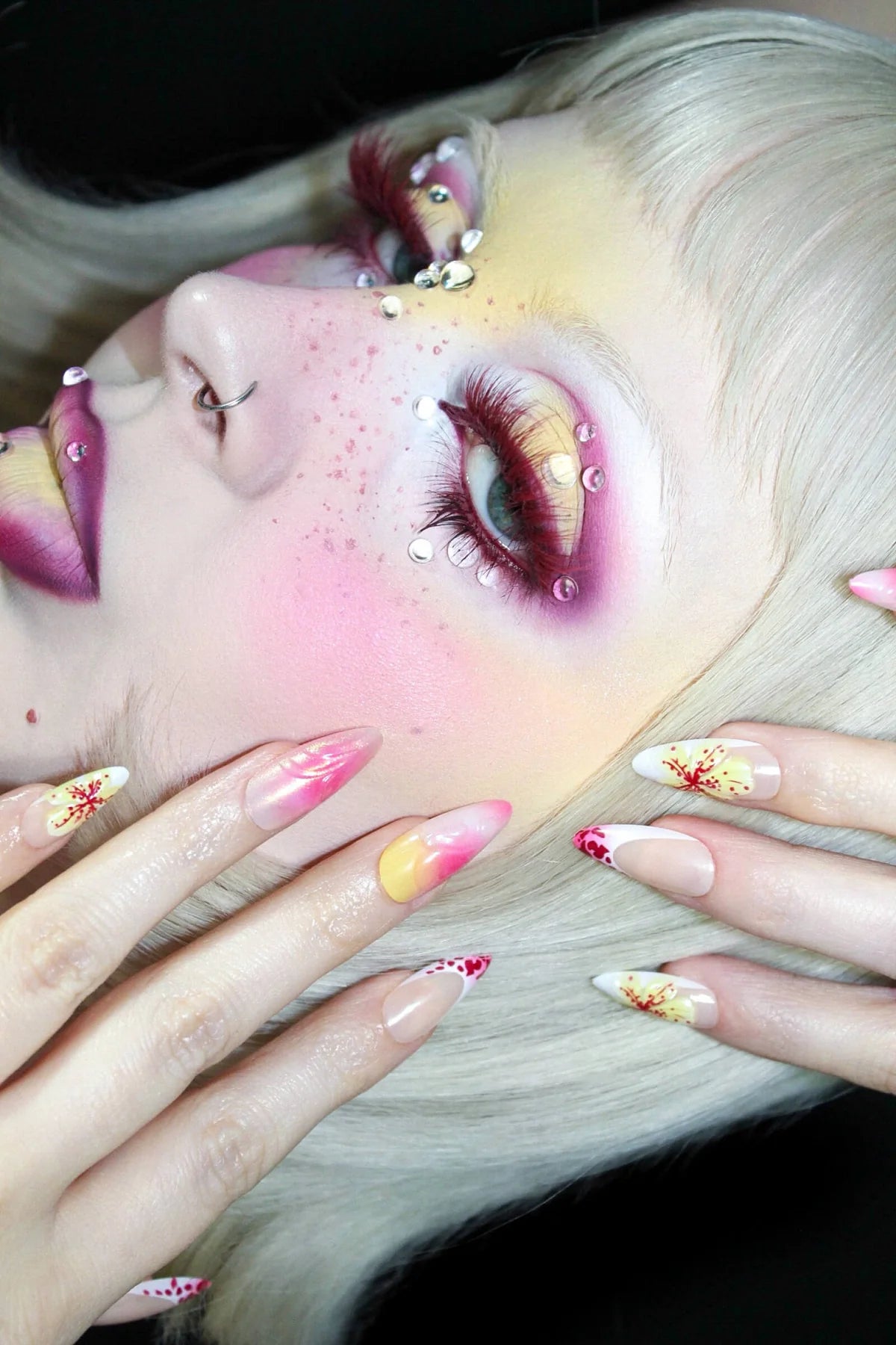 Never Have I Ever - Tropical Girl - Almond Press-On Nails
