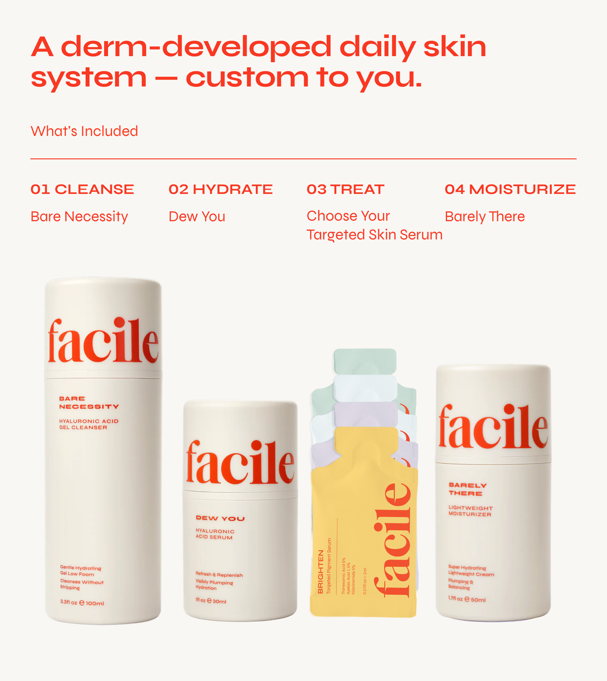Facile - Discover Your Core Set
