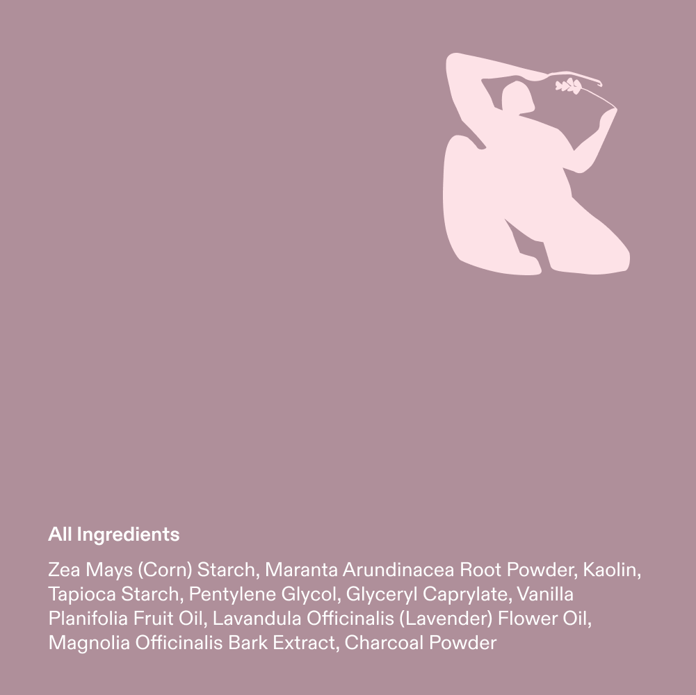 Cleo+Coco - Body Powder + Dry Shampoo - Talc-Free, Anti-Chafe Lavender Vanilla