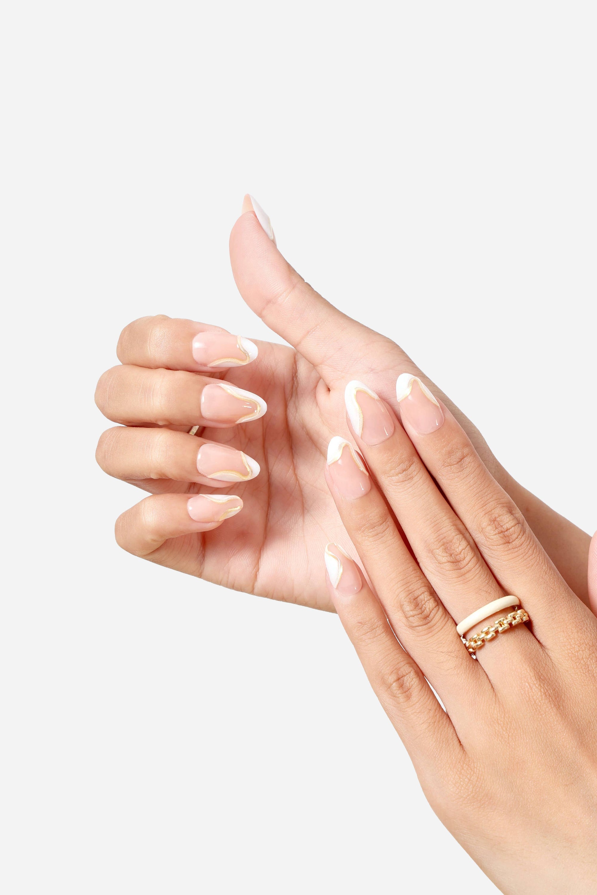 Never Have I Ever - Simple But Make it a statement - Short Almond Press-On Nails