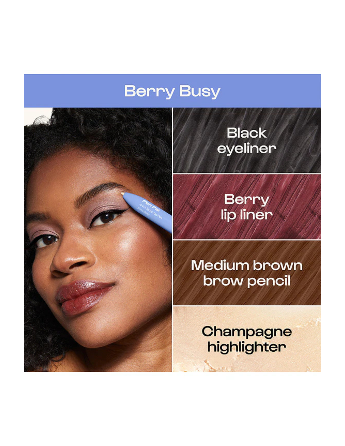 Alleyoop Pen Pal 4-in-1 Makeup Touch-Up Pen