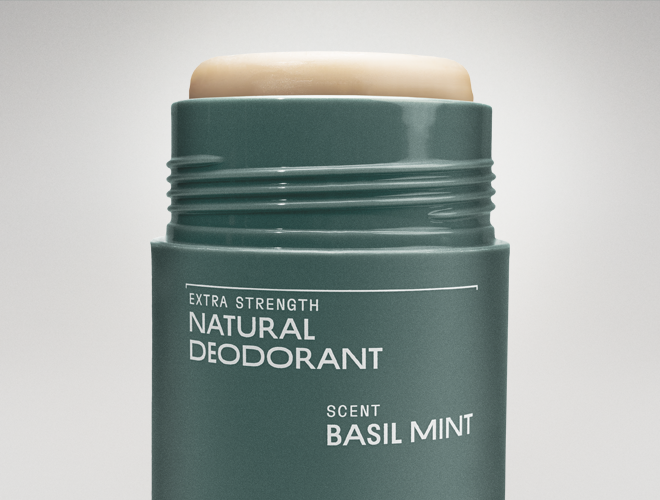 Cleo+Coco - Extra Strength Deodorant - Basil Mint