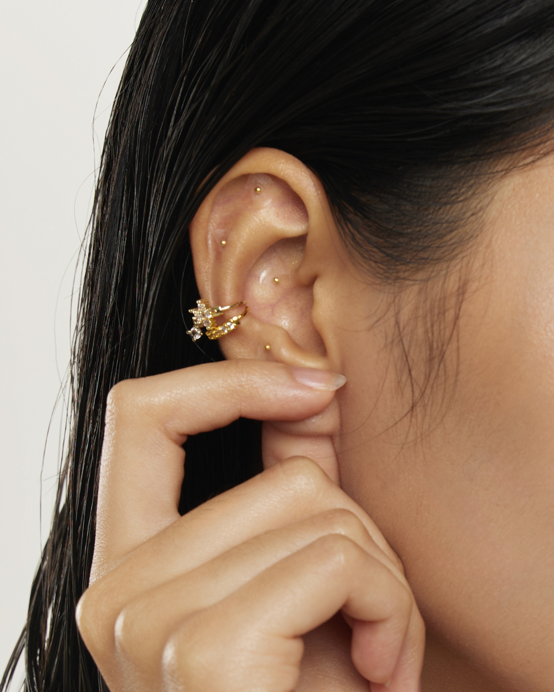 Muihood - 24K Gold Plated Ear Seed Kit