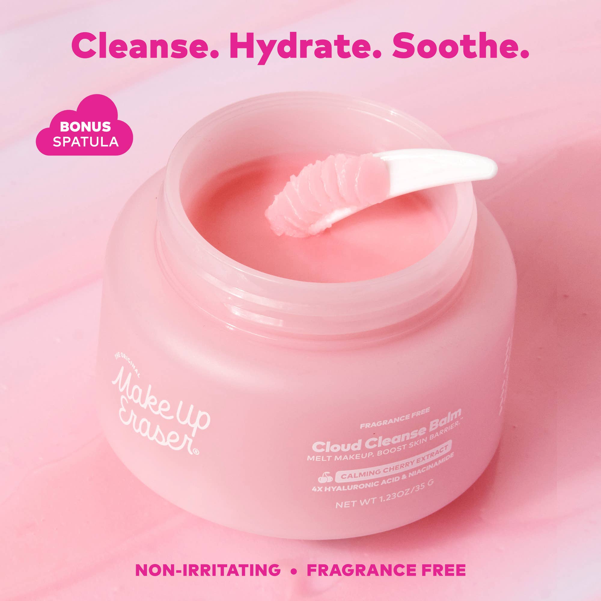 The Original MakeUp Eraser - Cherry Cloud Cleanse Balm | Emulsifying Korean Melt - 50ml