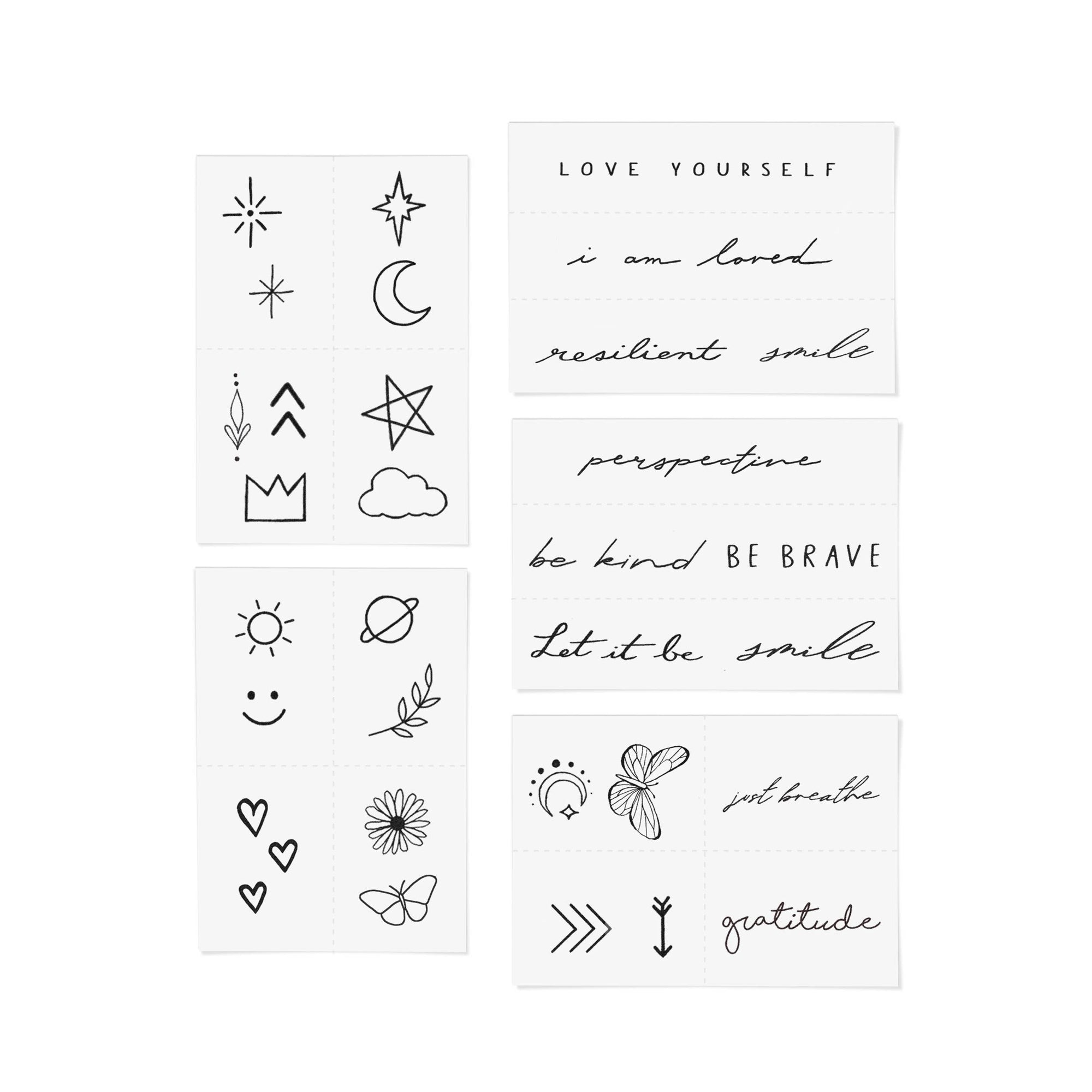 INKED by Dani - Forever Favorites Temporary Tattoo Pack