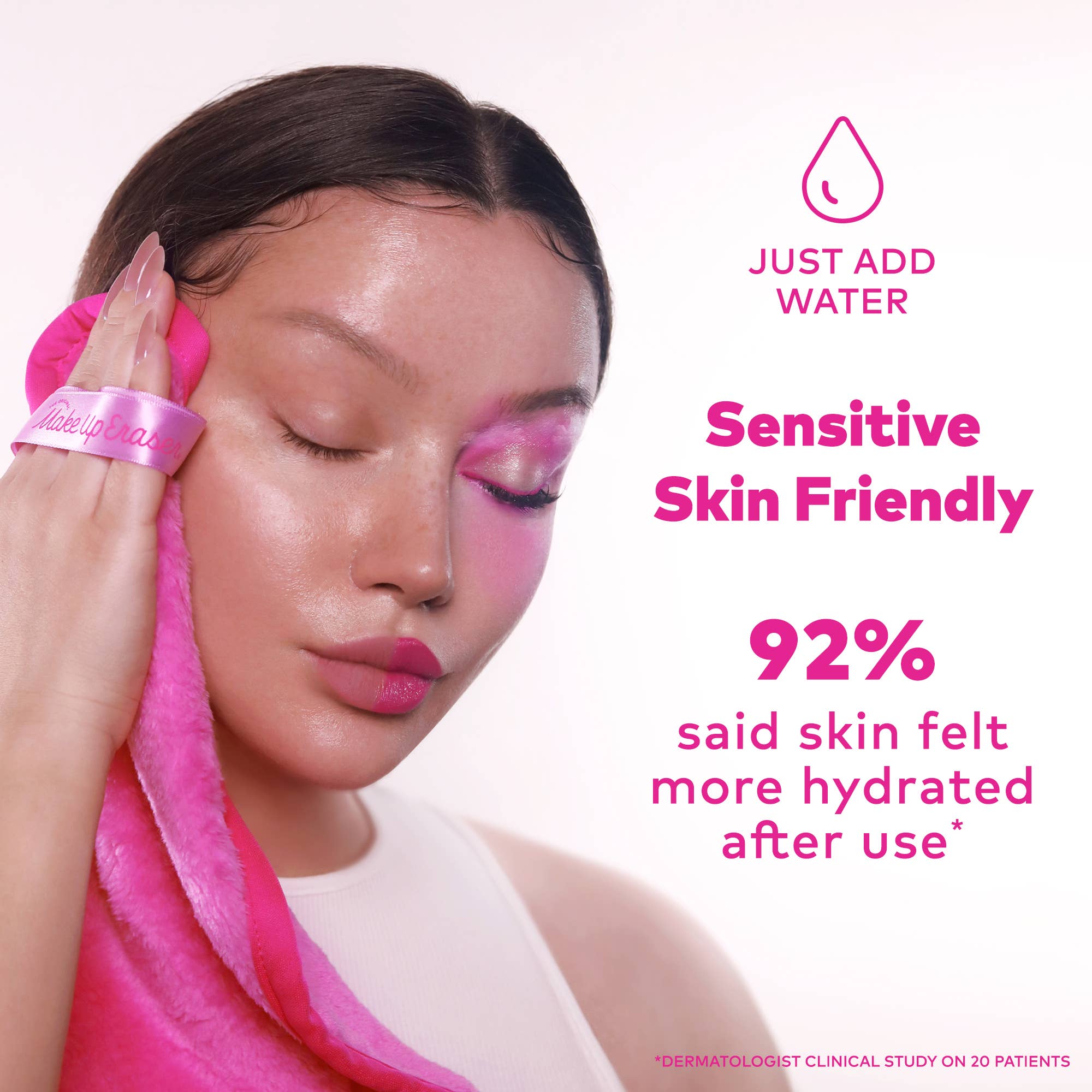 The Original MakeUp Eraser - Original Pink MakeUp Eraser PRO