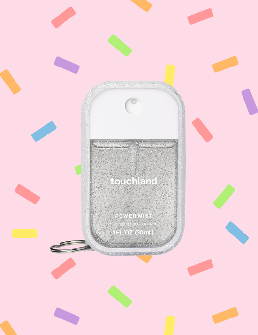 Touchland Special Edition Confetti Cake Mist and Frosted Sparkle Mist Case Set
