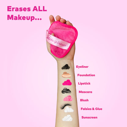 The Original MakeUp Eraser - The Pink Daily MakeUp Eraser