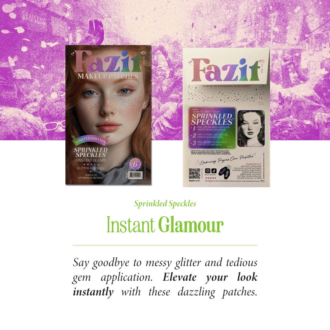 Fazit - Sprinkled Speckles Glitter Freckles