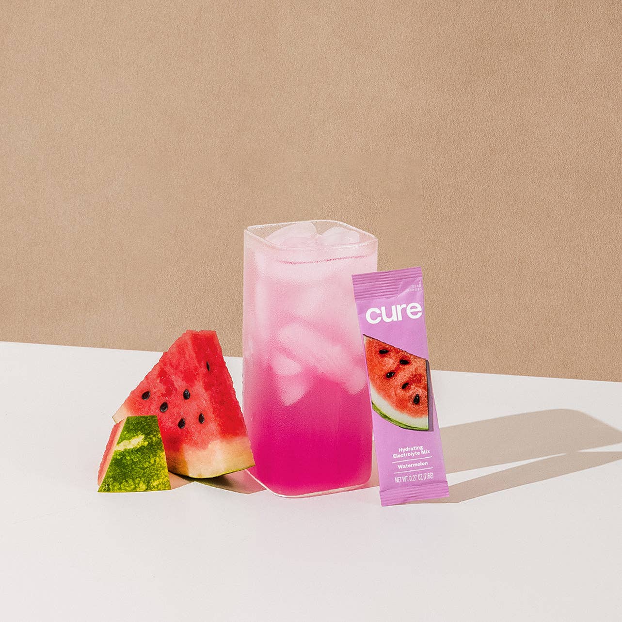 Cure Hydration - Hydrating Electrolyte Drink Mix - Watermelon