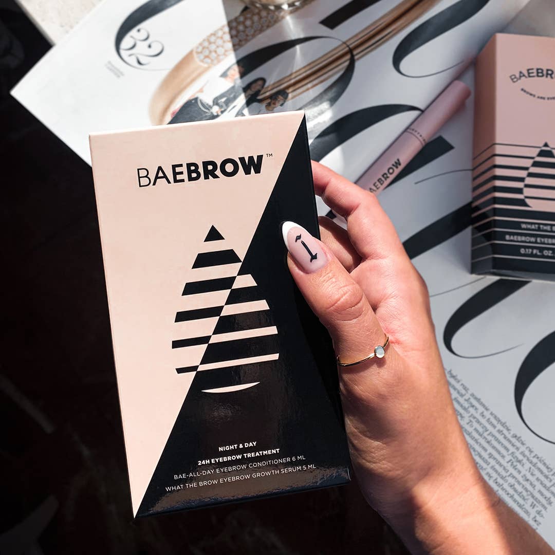 BAEBROW - Night and Day Brow - Lash Growth and Conditioning Duo