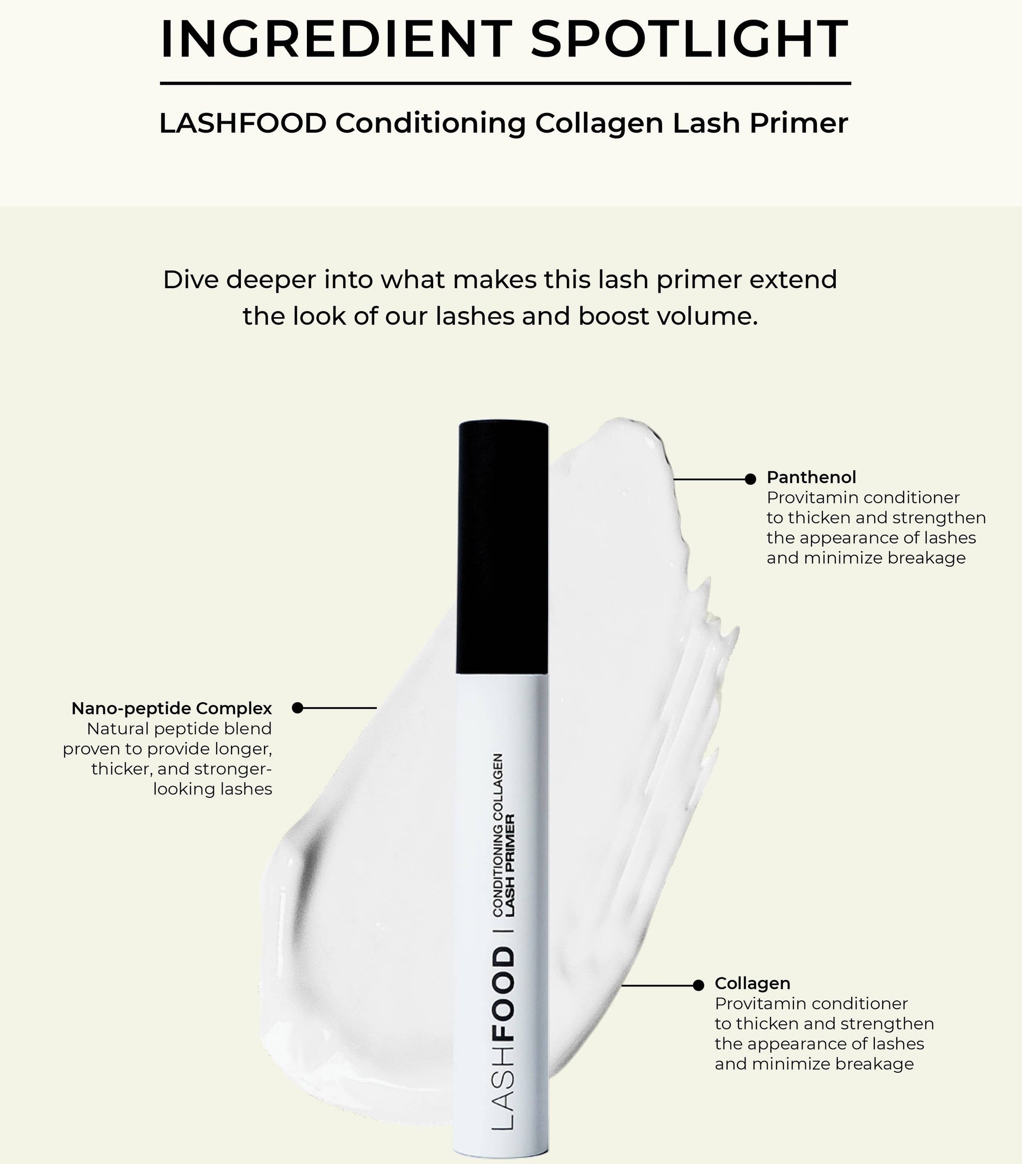Lashfood - Conditioning Collagen Lash Primer, 8mL