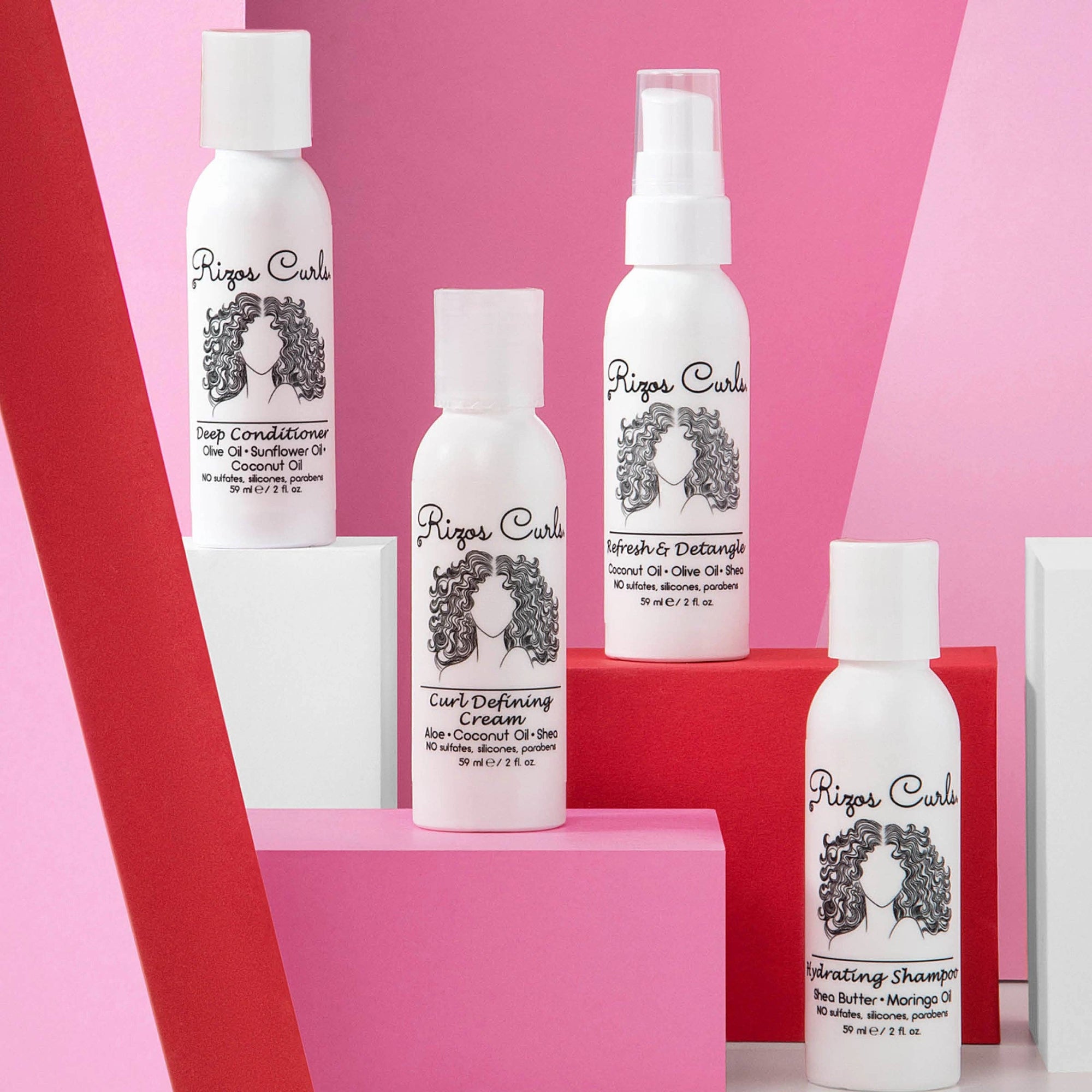 Rizos Curls - 4 Step Travel Kit