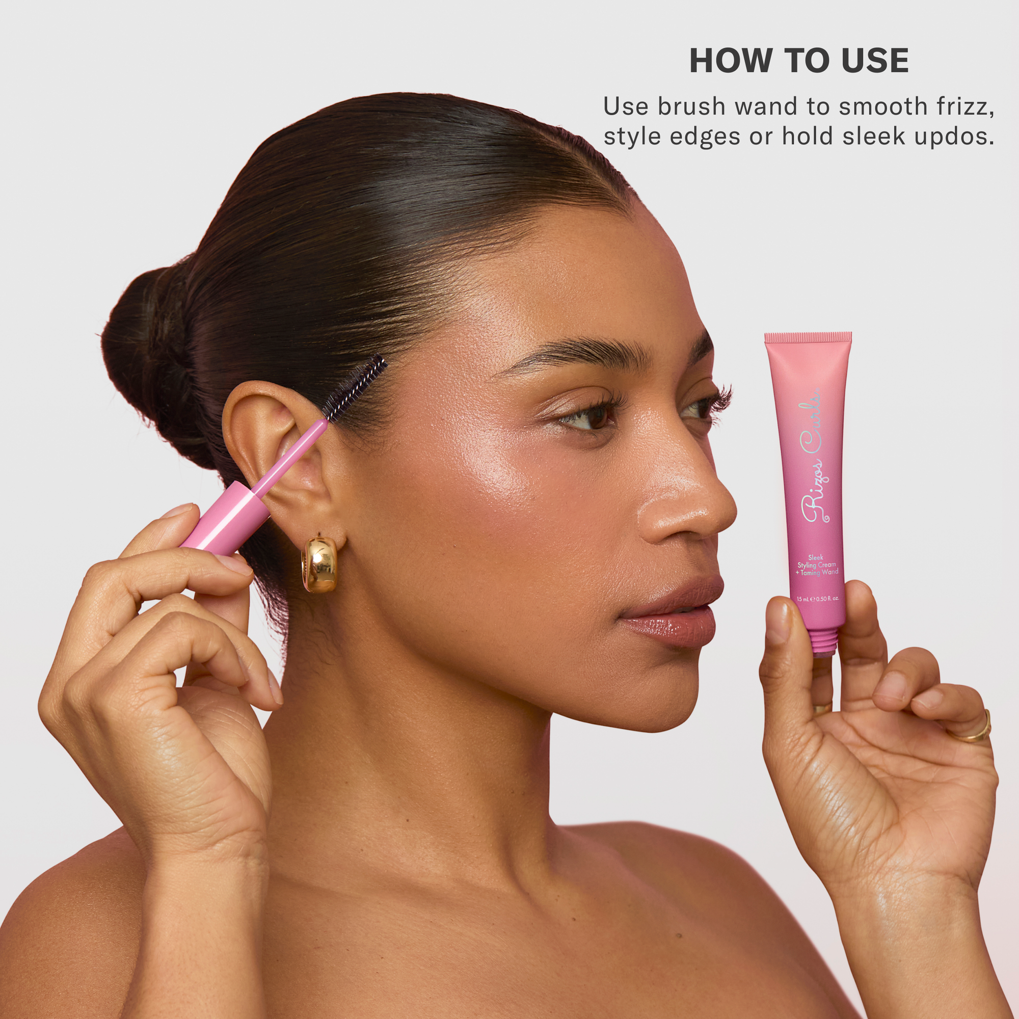 Rizos Curls - Sleek Styling Cream + Taming Wand