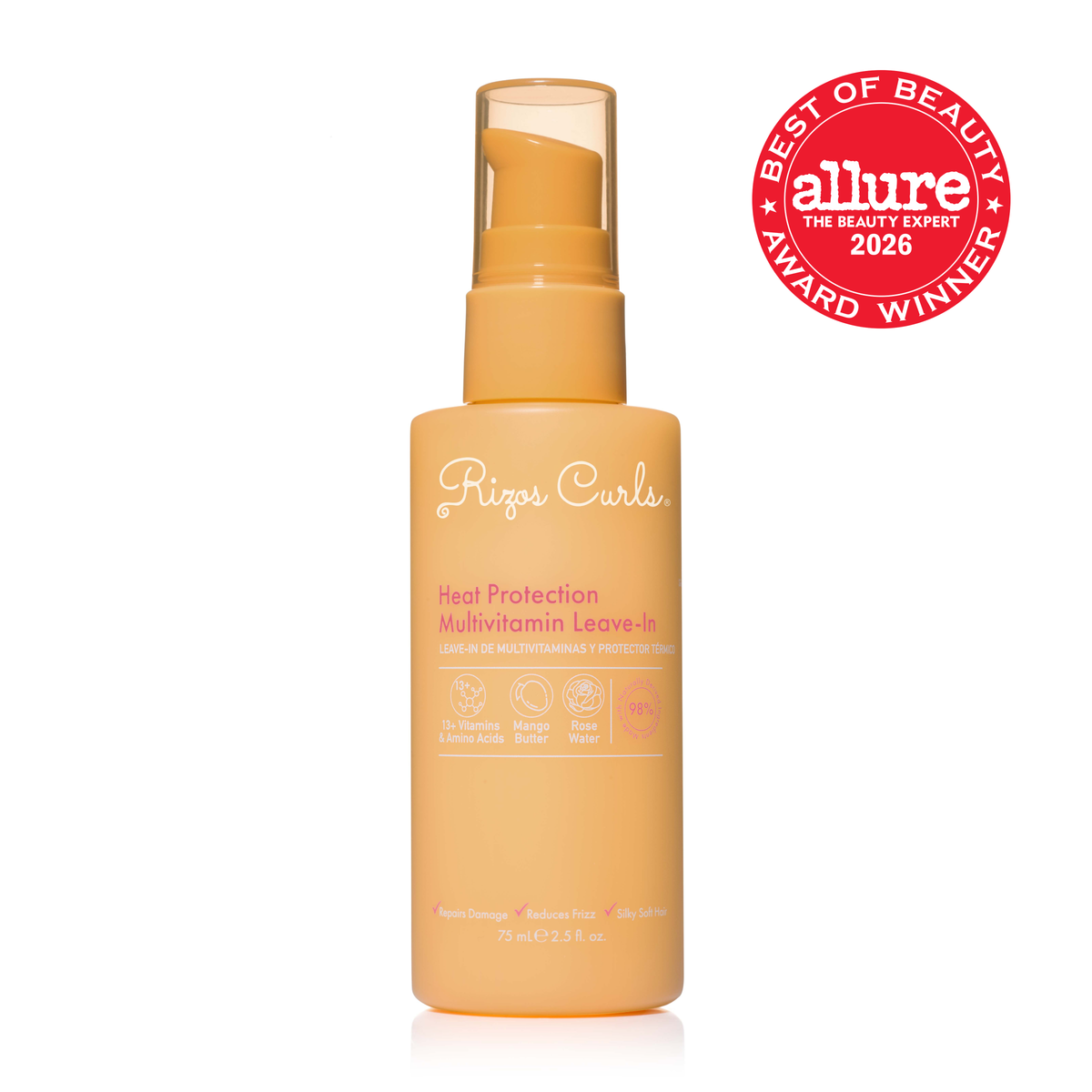 Rizos Curls - Travel Size Heat Protection Multivitamin Leave-in