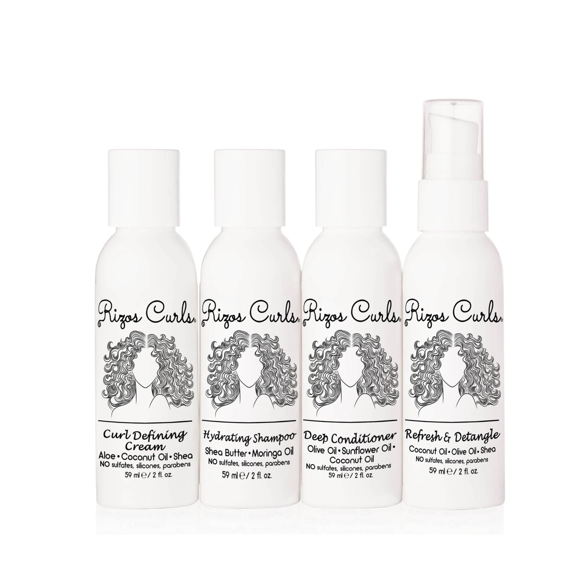 Rizos Curls - 4 Step Travel Kit