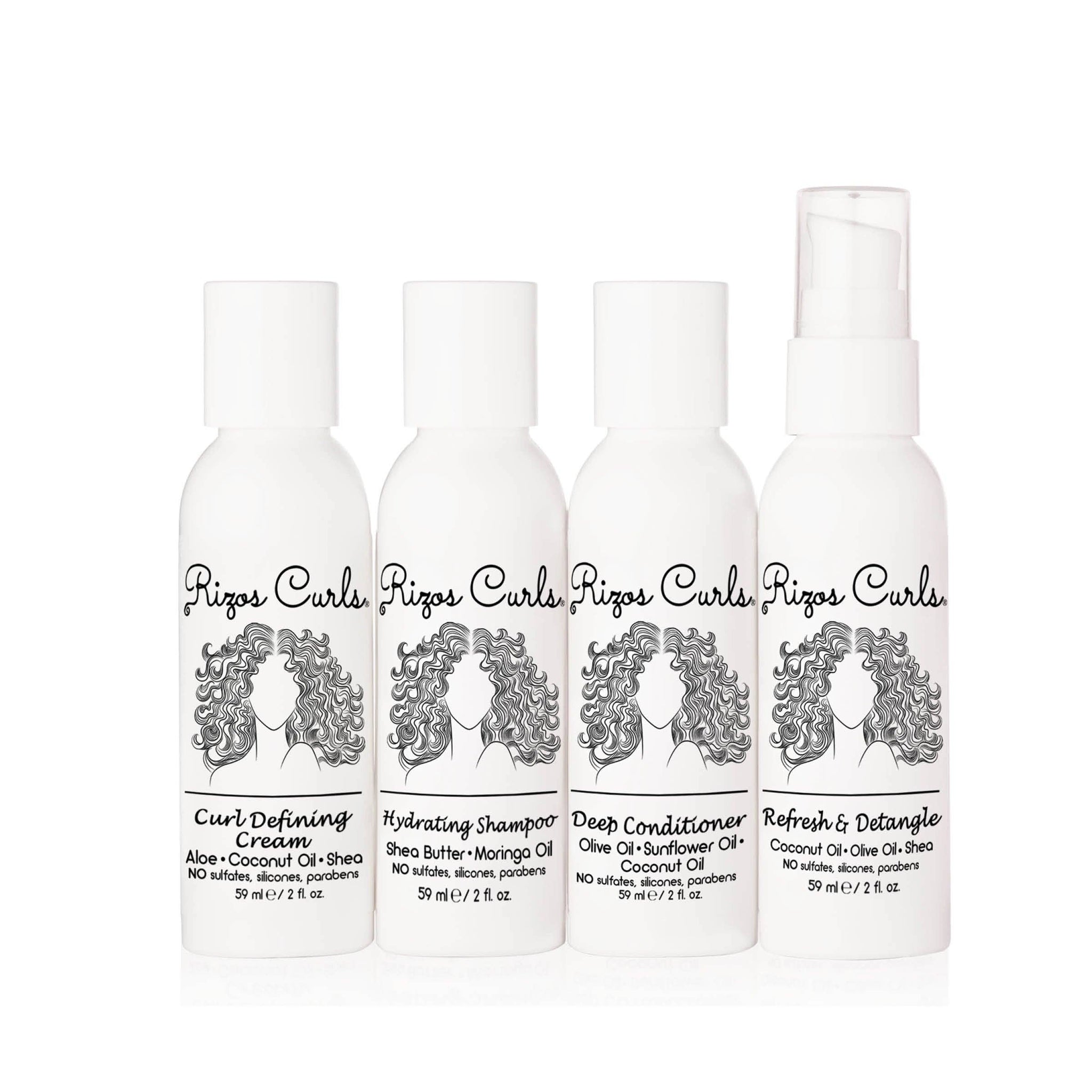 Rizos Curls - 4 Step Travel Kit