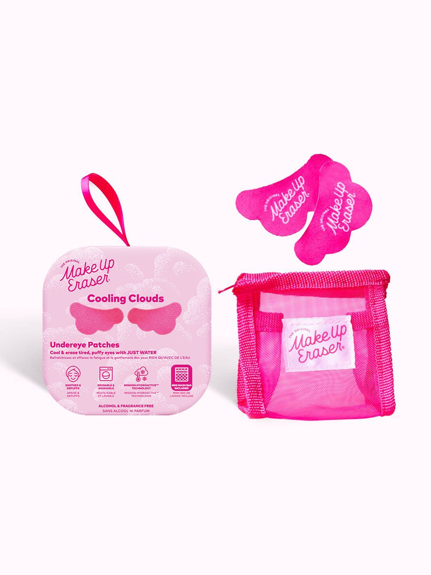 The Original MakeUp Eraser - Cooling Clouds Reusable Under eye Patches | Award Winning