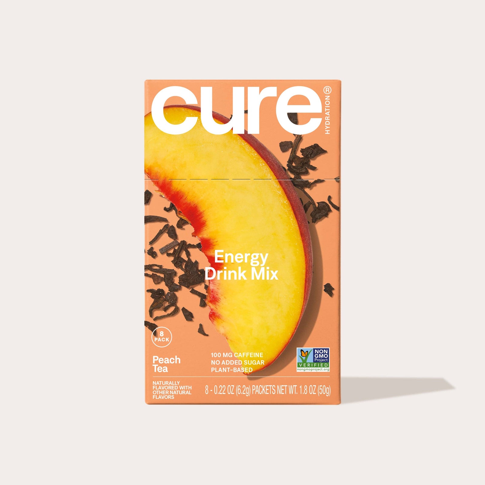 Cure Hydration - Hydrating Electrolyte Drink Mix  - New Peach Tea